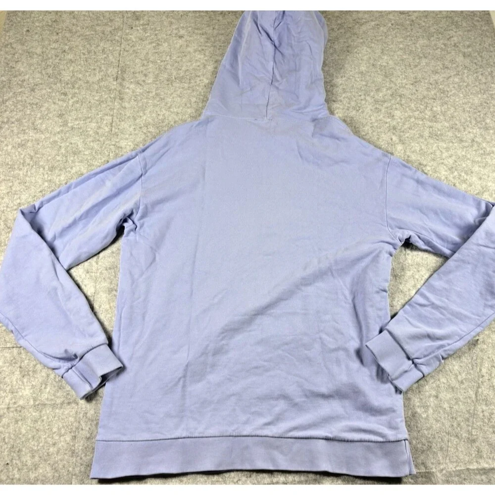 Mega Yacht Blue Purple Oversized Graphic Hoodie Sweatshirt 100% Cotton Womens OS
